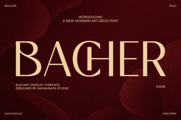 Bacher: Elevating Your Brand with Timeless Elegance and Modern Minimalism