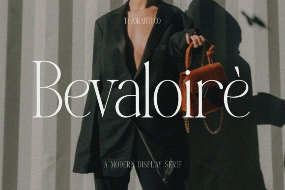 Discover Bevaloire: The Elegant and Stylish Display Serif Font