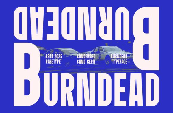 Discover Burndead: A Bold and Dynamic Condensed Sans-Serif Font