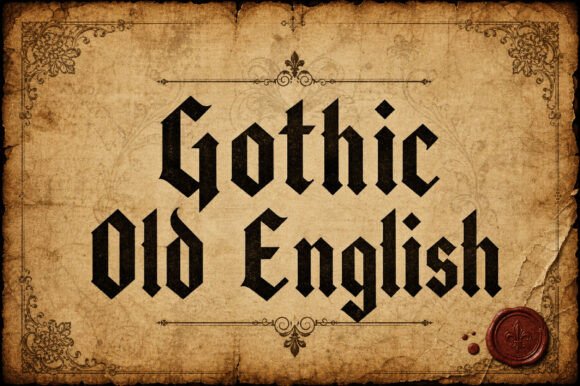 Discover Gothic Old English: A Font of Elegance