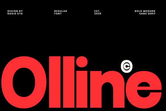 Discover the Bold and Modern Elegance of Olline Font