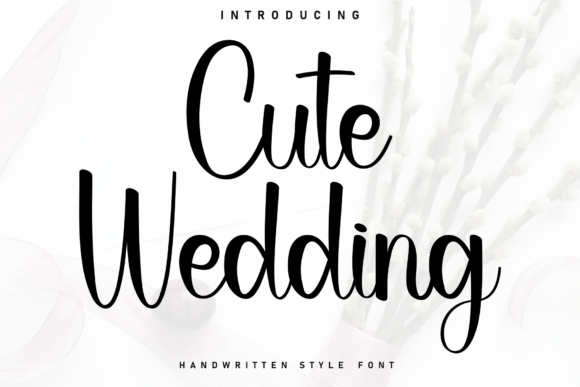 Discover the Charm of Cute Wedding Font