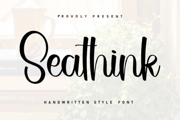 Discover the Charm of Seathink: A Beautiful Handwritten Font