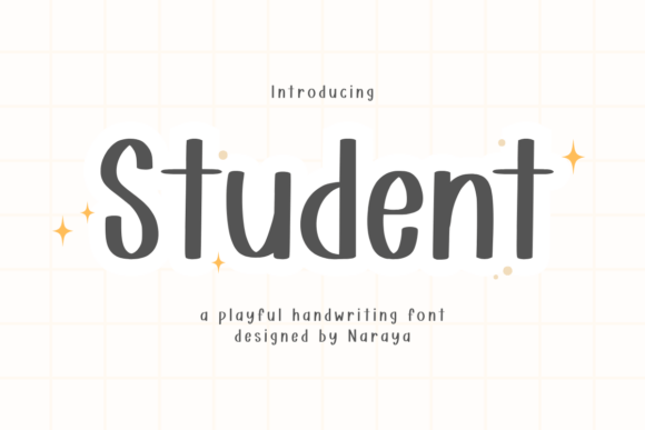 Discover the Joyful Charm of Student: A Versatile Handwriting Font