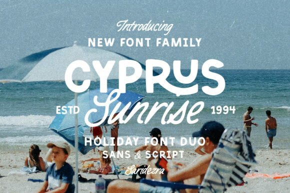 Discover the Versatile Cyprus Sunrise Duo Font