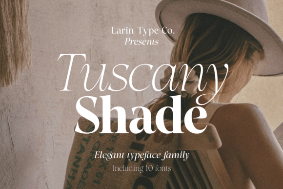 Elevate Your Design with Tuscany Shade: A Versatile and Elegant Serif Font
