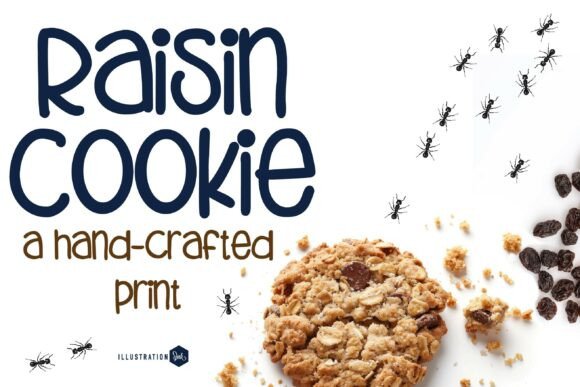 Raisin Cookie: Rustic Charm for Your Brand