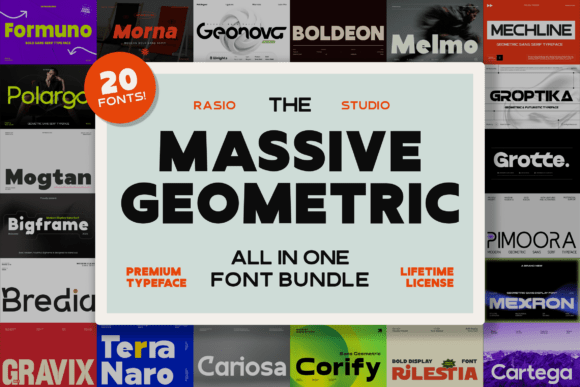 Transform Your Designs with the Massive Geometric Bundle