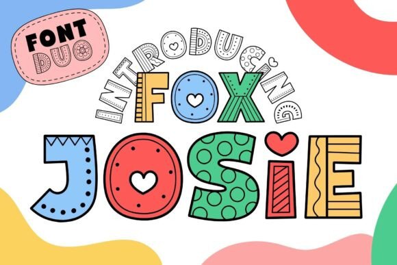 Unleashing Creativity with Fox Josie: A Doodle Display Font