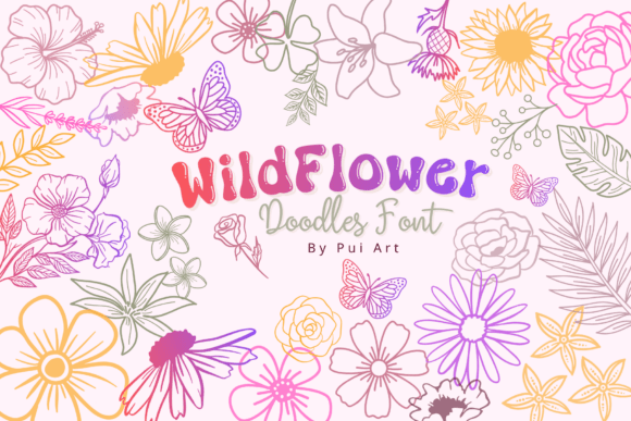 Wildflower Doodles: Add a Touch of Nature to Your Creative Projects